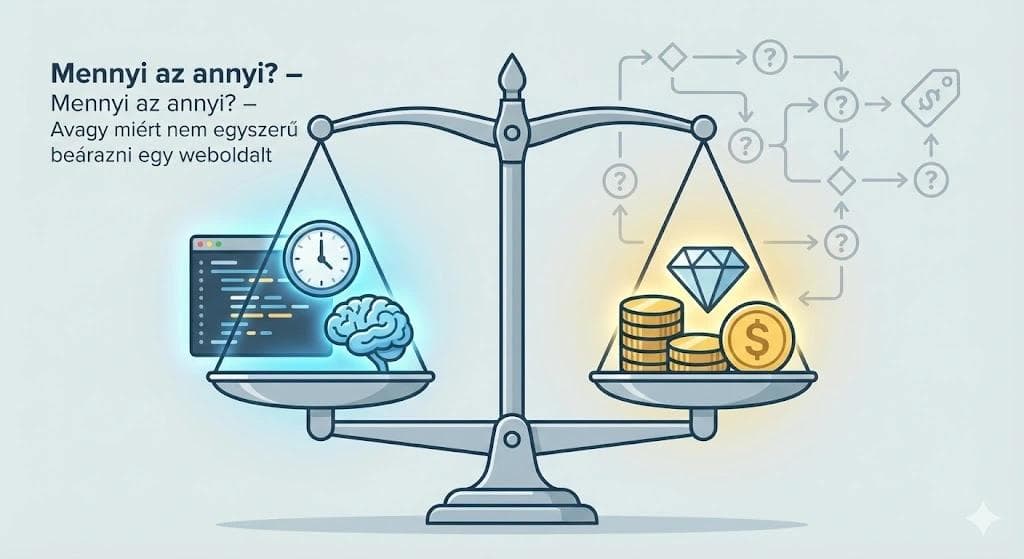 Mennyi az annyi? – Avagy miért nem egyszerű beárazni egy weboldalt